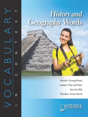 cover image of History and Geography Words-Nat Love